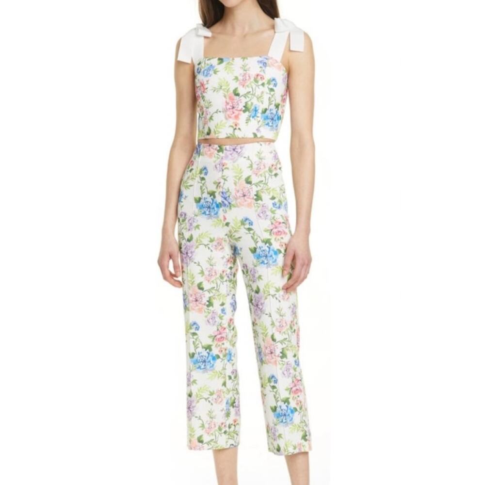 Alice + Olivia Set Floral Gardenia